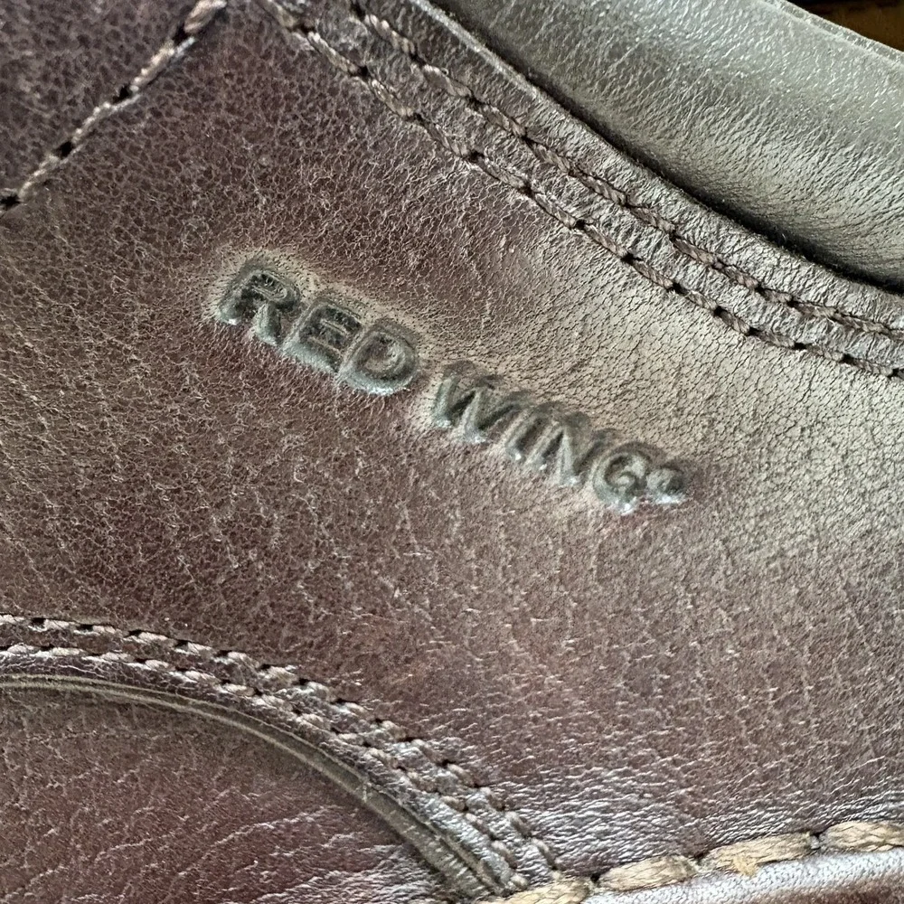 Red Wing StitchMax Men's Brown Leather Work Safety Oxford Shoes 6740 Size 11 B